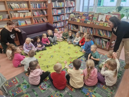 Warsztaty w Gminnej Bibliotece Publicznej w Gostycynie