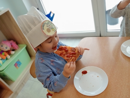 Dzień Pizzy w Przedszkolu