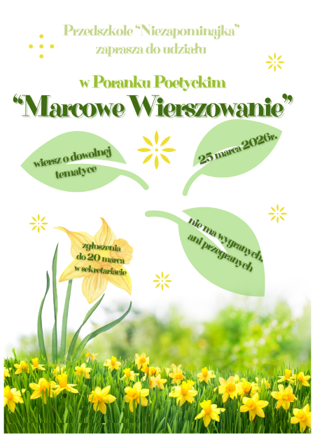 Marcowe Wierszowanie